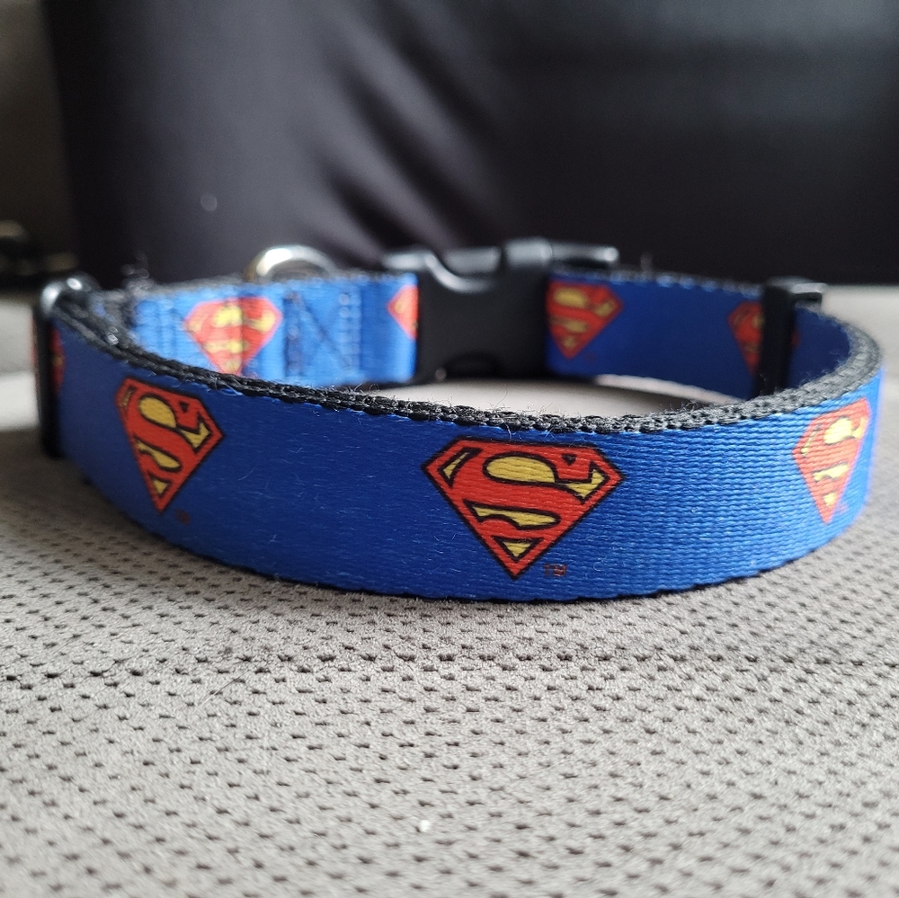 🦸‍♂️Superman Dog Collar🐶
